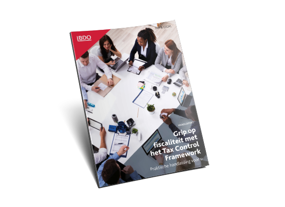 Handleiding ‘Grip op fiscaliteit met het Tax Control Framework’